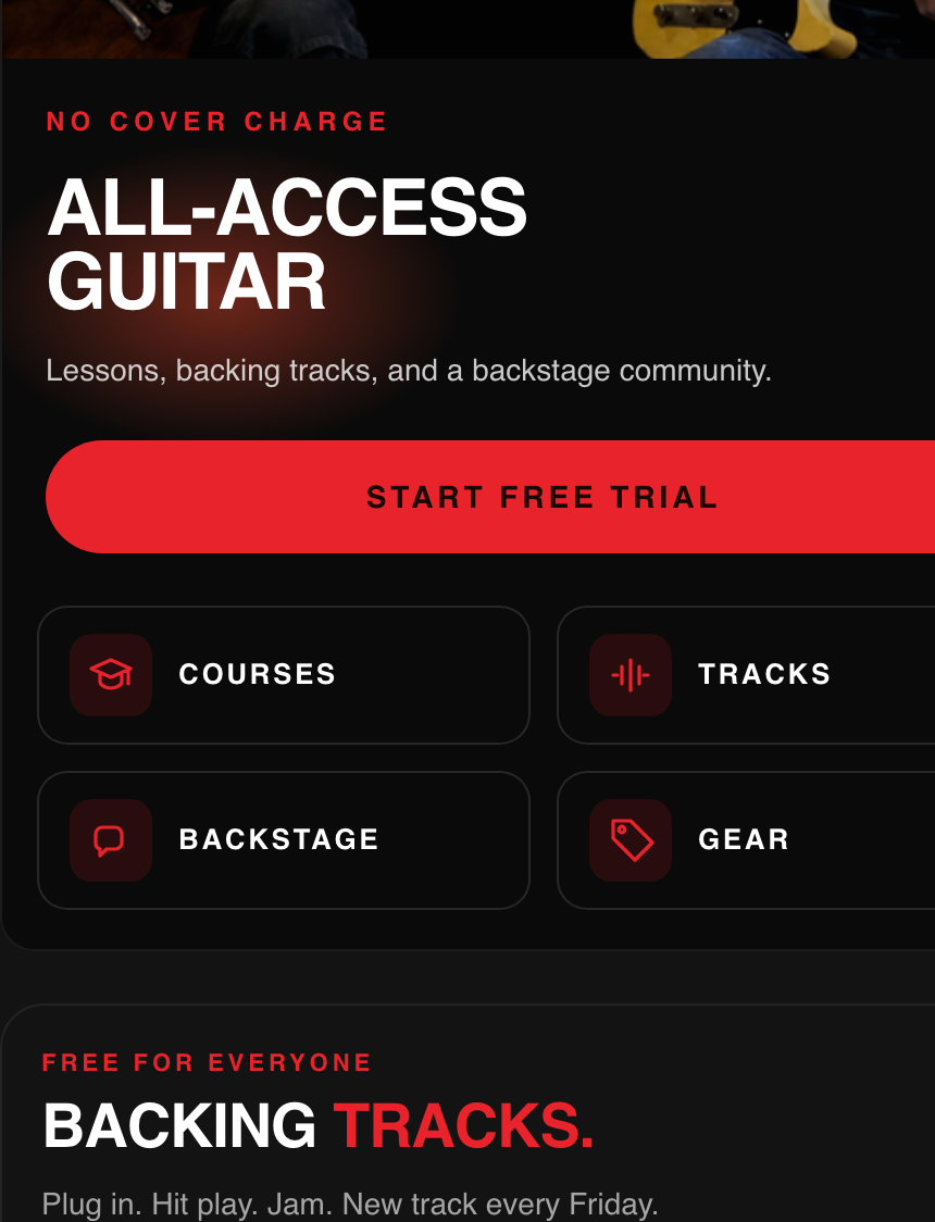 No Cover Charge app